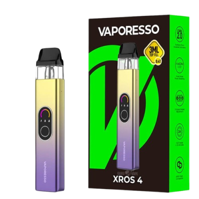 Vaporesso XROS 4 1000 Sunset Neon (Фіолетово-золотистий, з картриджем) Багаторазовий POD